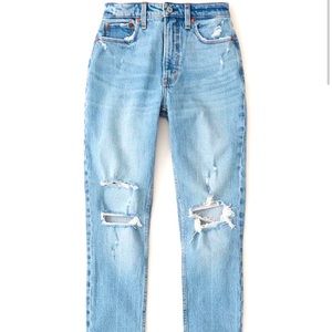 Curve love ripped high rise skinny jeans